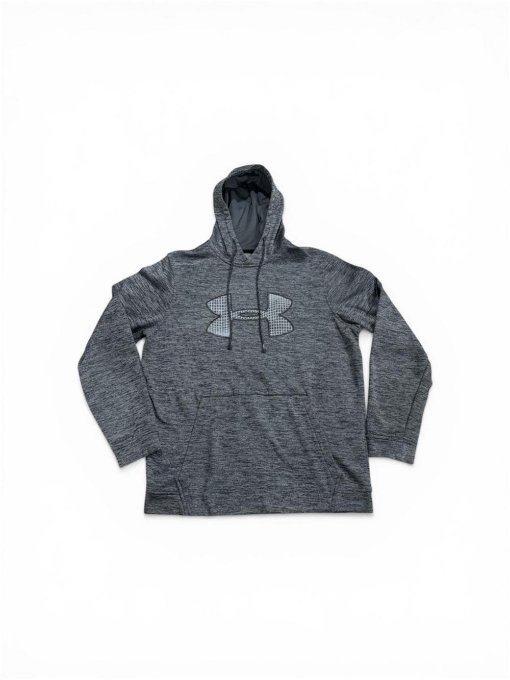 Under Armour Men’s Gray Pullover Hoodie Fleece Sweatshirt Medium